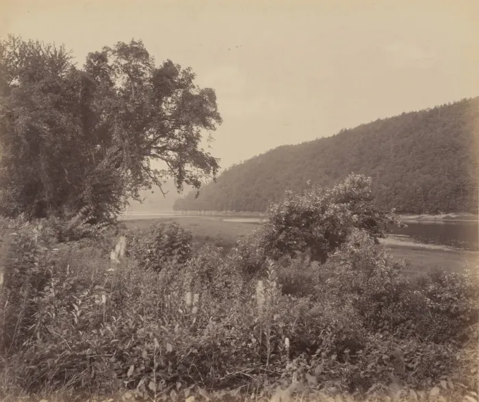 Framed Print : The Susquehanna At Wyalusing, c. 1895. Creator: William H Rau Framed Print : The Susquehanna At Wyalusing, c. 1895. Creator: William H Rau