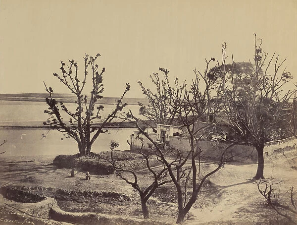 Suttee Ghat, Cawnpore, 1858. Creator: John Murray
