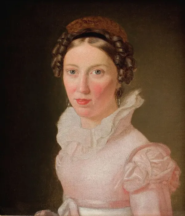 Framed Print : Suzanne Juel. The Artist's Sister-in-Law and later to Become his Third Wife, 1823. Creator: CW Eckersberg Framed Print : Suzanne Juel. The Artist's Sister-in-Law and later to Become his Third Wife, 1823. Creator: CW Eckersberg