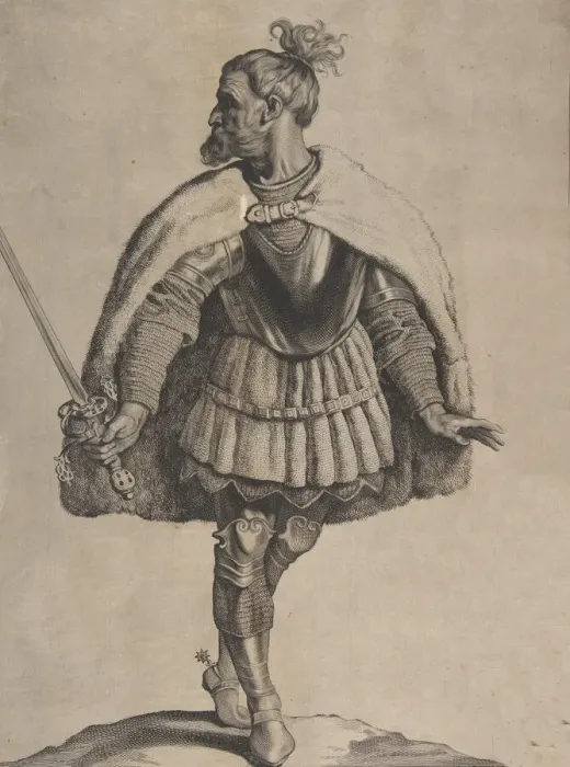 Framed Print : Svevus, from the series Peplus, sive Gothorum, Heruolorum... 1650 Framed Print : Svevus, from the series Peplus, sive Gothorum, Heruolorum... 1650