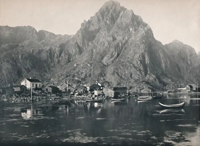 Framed Print : Svolvaer, Lofoten, 1914. Creator: Unknown Framed Print : Svolvaer, Lofoten, 1914. Creator: Unknown