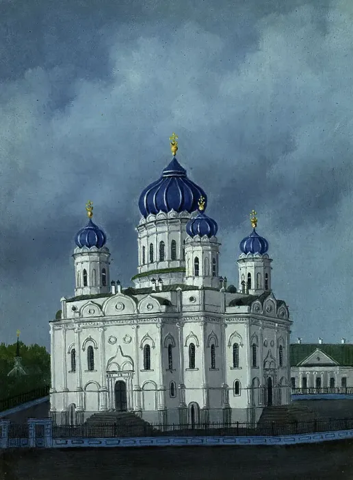 Framed Print : Svyato-Troitskaya Cathedral, 1880-1897. Creator: Pavel Mikhailovich Kosharov Framed Print : Svyato-Troitskaya Cathedral, 1880-1897. Creator: Pavel Mikhailovich Kosharov