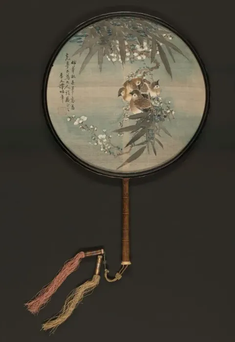 Framed Print : Swallows, Bamboo and Plum Blossoms, Qing dynasty (1644-1911), 19th century Framed Print : Swallows, Bamboo and Plum Blossoms, Qing dynasty (1644-1911), 19th century