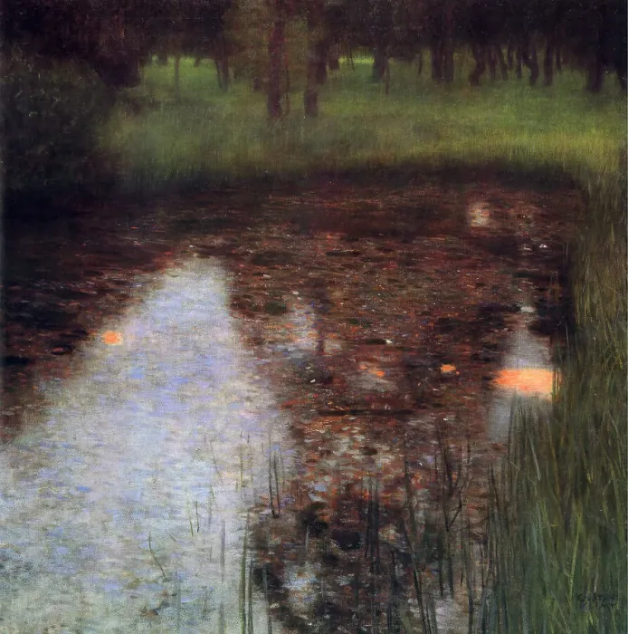 Framed Print : The Swamp, 1900. Creator: Klimt; Gustav (1862-1918) Framed Print : The Swamp, 1900. Creator: Klimt; Gustav (1862-1918)