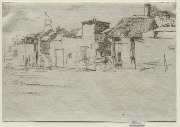 Framed Print : The Swan, Chelsea, c. 1870. Creator: James McNeill Whistler (American, 1834-1903) Framed Print : The Swan, Chelsea, c. 1870. Creator: James McNeill Whistler (American, 1834-1903)