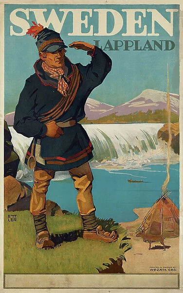 Sweden. Lappland, 1930. Creator: Ettler, Max (1879-1952)