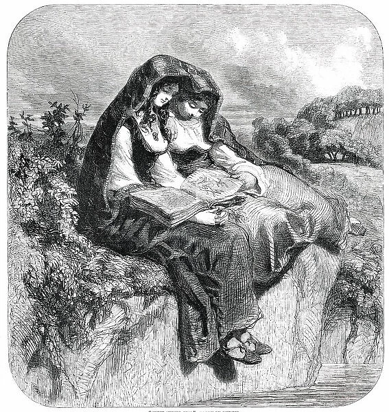 Sweet Summer Time - drawn by Gavarni, 1850. Creator: Unknown