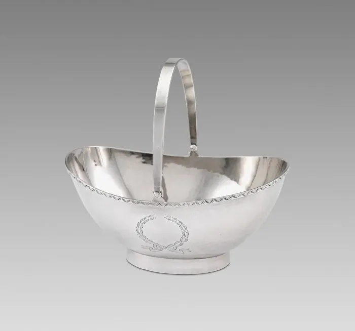 Framed Print : Sweetmeat Basket, 1791 / 1800. Creator: William Garrett Forbes Framed Print : Sweetmeat Basket, 1791 / 1800. Creator: William Garrett Forbes