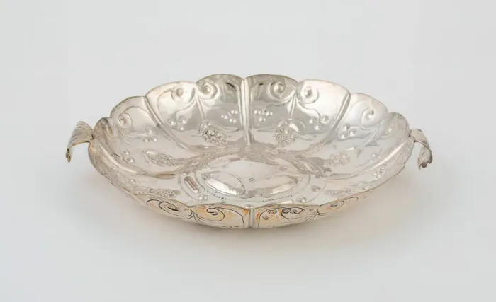 Framed Print : Sweetmeat Dish, England, 1631 / 32. Creator: Unknown Framed Print : Sweetmeat Dish, England, 1631 / 32. Creator: Unknown