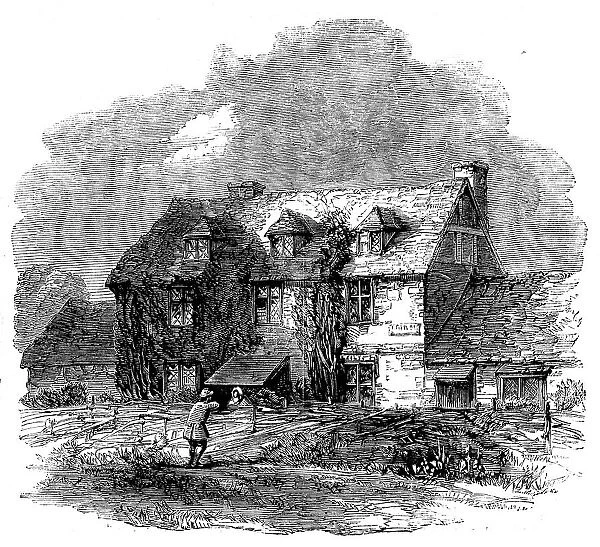 Swift's Cottage, Moor Park, Surrey - from a photograph by Mr. Liddiard, of Farnham, 1858. Creator: Unknown