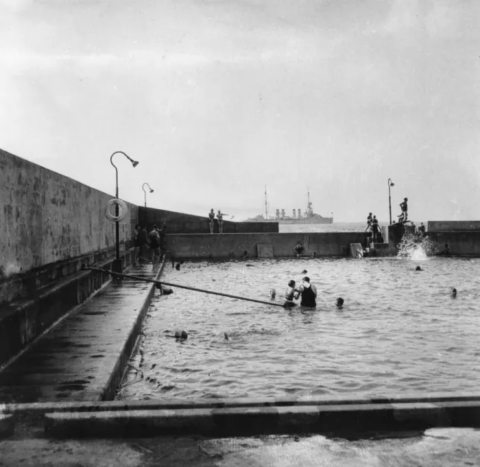 Framed Print : Swimming pool, Balboa, Panama, 1931 Framed Print : Swimming pool, Balboa, Panama, 1931