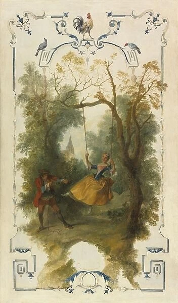 The Swing, c. 1723-1727. Creator: Nicolas Lancret (French, 1690-1743)