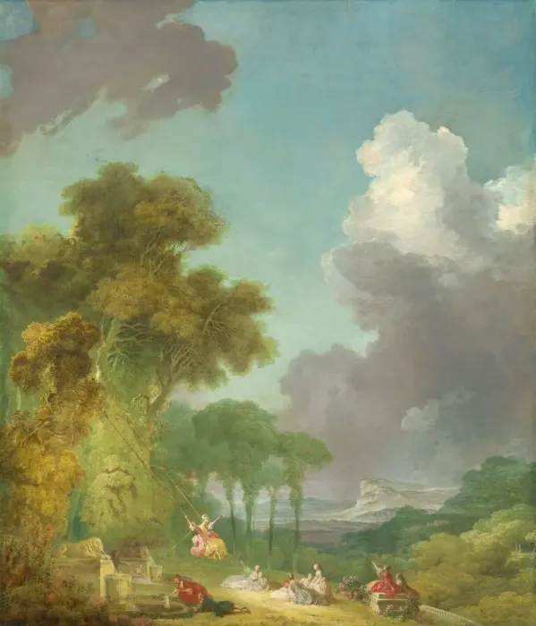Framed Print : The Swing, c. 1775 / 1780. Creator: Jean-Honore Fragonard Framed Print : The Swing, c. 1775 / 1780. Creator: Jean-Honore Fragonard