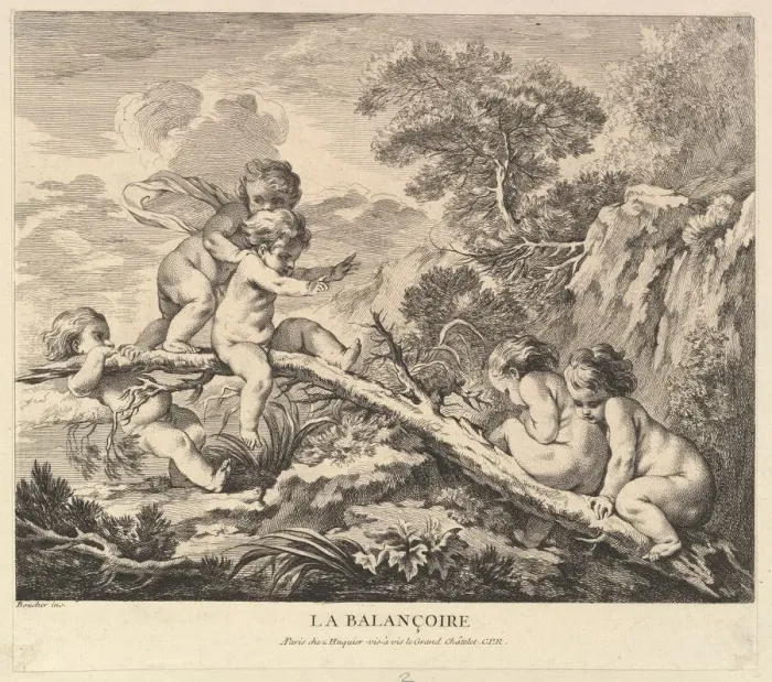 Framed Print : The Swing, ca. 1738. Creator: Pierre Alexandre Aveline Framed Print : The Swing, ca. 1738. Creator: Pierre Alexandre Aveline