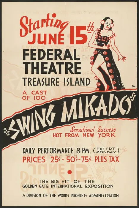Framed Print : Swing Mikado, [193-]. Creator: Unknown
