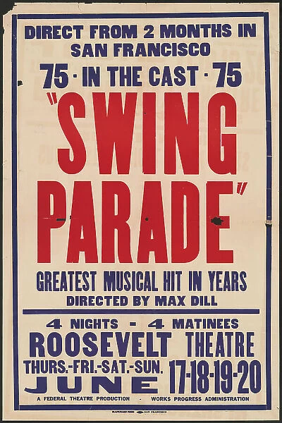 Swing Parade, [193-]. Creator: Unknown