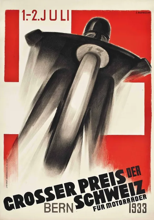 Framed Print : Swiss Grand Prix, 1933. Creator: Ruprecht, Ernst (1891-1954) Framed Print : Swiss Grand Prix, 1933. Creator: Ruprecht, Ernst (1891-1954)