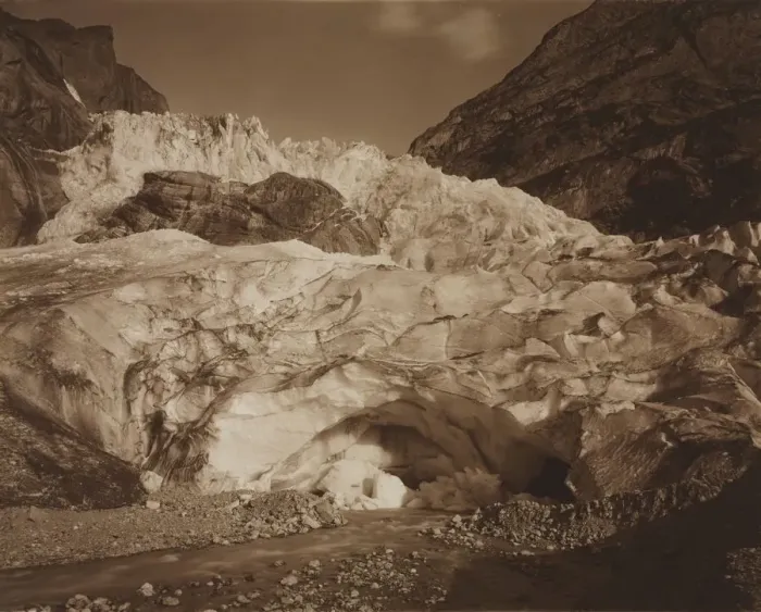 Framed Print : Switzerland. Grindelwald, Upper Glacier, Source of the Lutschine, 1875-1877. Creator Framed Print : Switzerland. Grindelwald, Upper Glacier, Source of the Lutschine, 1875-1877. Creator