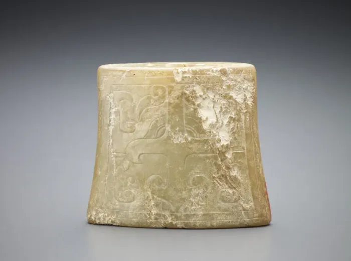 Framed Print : Sword fitting: scabbard ornament, Western Han dynasty, 206 BCE-9 CE. Creator: Unknown Framed Print : Sword fitting: scabbard ornament, Western Han dynasty, 206 BCE-9 CE. Creator: Unknown