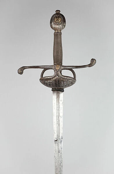 Sword (Pappenheimer Rapier), Netherlands, c. 1630. Creator: Unknown