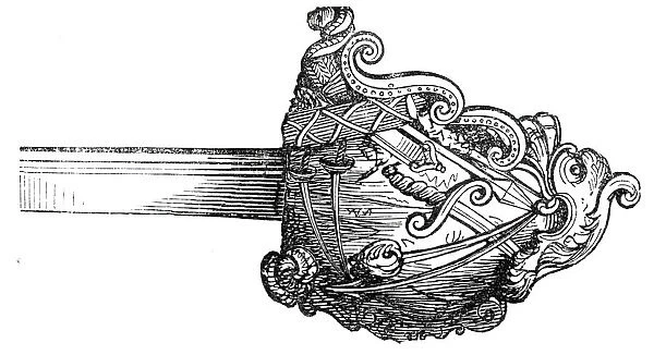 Sword of the Pretender, 1845. Creator: Unknown