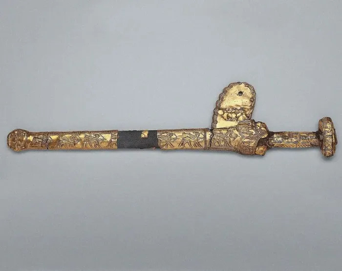 Framed Print : Sword with Sheath, 7th cen. BC. Creator: Scythian Art Framed Print : Sword with Sheath, 7th cen. BC. Creator: Scythian Art