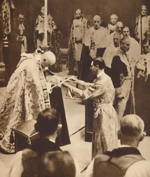 Framed Print : The Sword of State, May 12 1937 Framed Print : The Sword of State, May 12 1937