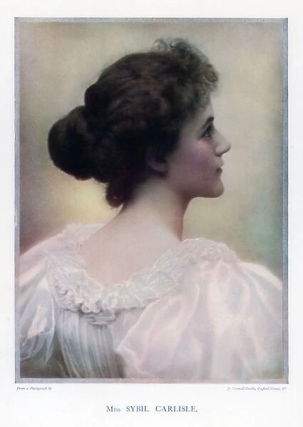 Sybil Carlisle, actress, 1901. Artist: J Caswall Smith