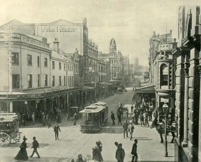 Framed Print : In Sydney, 1901. Creator: Unknown Framed Print : In Sydney, 1901. Creator: Unknown