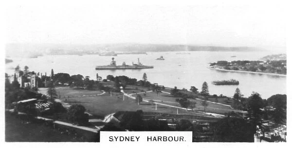 Sydney Harbour, Australia, 1928
