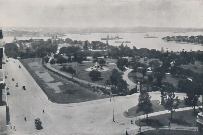 Framed Print : Sydney Harbour, New South Wales, 1924 Framed Print : Sydney Harbour, New South Wales, 1924