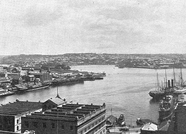 'Sydney. Les quais circulaires; Les Terres Du Pacifique, 1914. Creator: Unknown