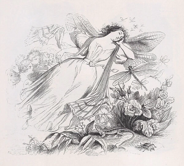 The Sylph from The Complete Works of Beranger, 1836