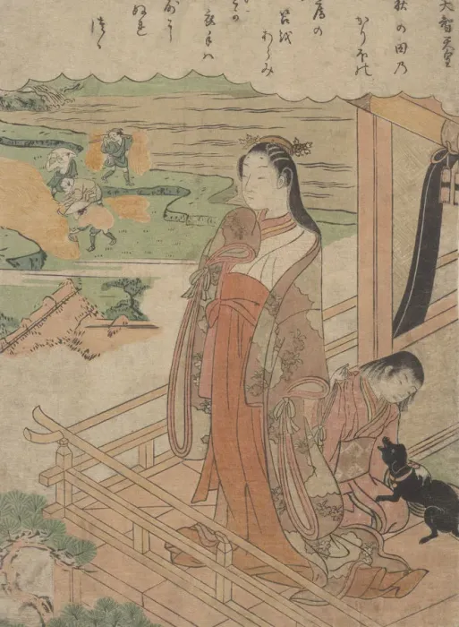 Framed Print : Sympathy, ca. 1768. ca. 1768. Creator: Suzuki Harunobu Framed Print : Sympathy, ca. 1768. ca. 1768. Creator: Suzuki Harunobu