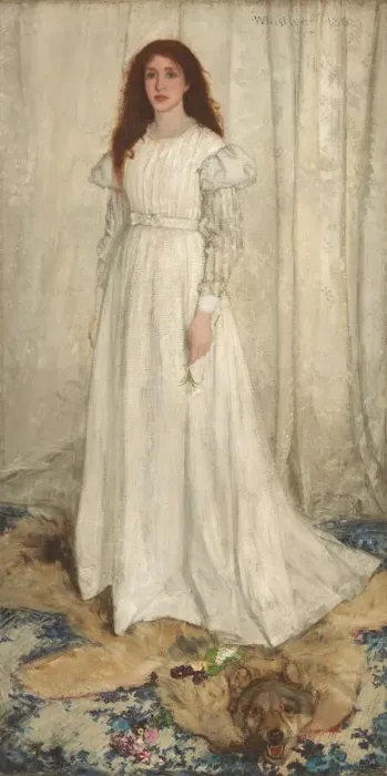 Framed Print : Symphony in White, No. 1: The White Girl, 1862. Creator: James Abbott McNeill Whistler Framed Print : Symphony in White, No. 1: The White Girl, 1862. Creator: James Abbott McNeill Whistler