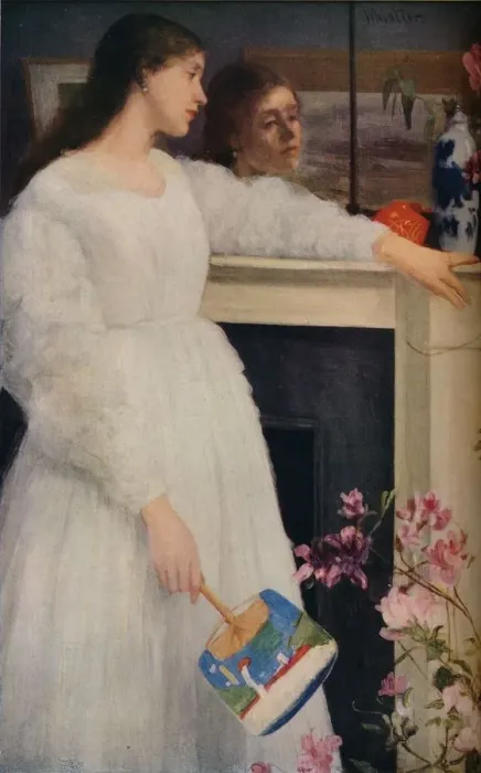 Framed Print : Symphony in White, No. 2: The Little White Girl, (1864-65), 1937