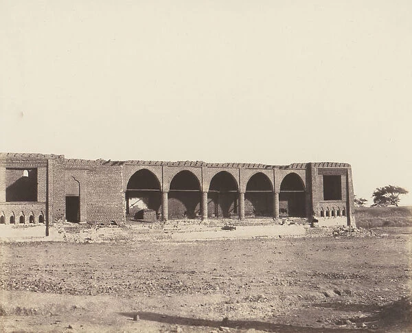 Syout, Caravanserail en Ruines, 1851-52, printed 1853-54