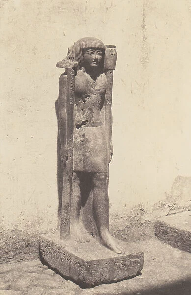 Syout (Lycopolis), Statue Appartenant au Docteaur Cuny, 1851-52, printed 1853-54