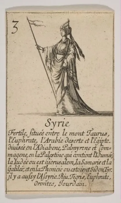 Framed Print : Syrie, 1644. Creator: Stefano della Bella Framed Print : Syrie, 1644. Creator: Stefano della Bella