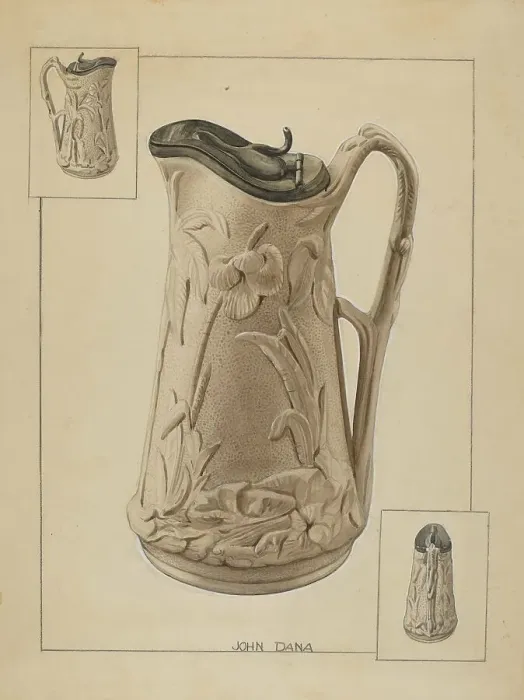 Framed Print : Syrup Jug, c. 1936. Creator: John Dana Framed Print : Syrup Jug, c. 1936. Creator: John Dana