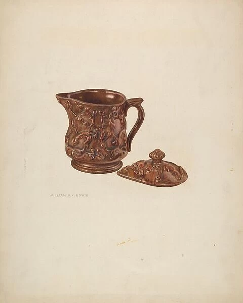 Syrup Pitcher, c. 1941. Creator: William Ludwig