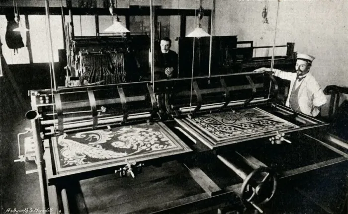 Framed Print : Szczepaniks Electric Card-Cutting Machine, c1903 Framed Print : Szczepaniks Electric Card-Cutting Machine, c1903
