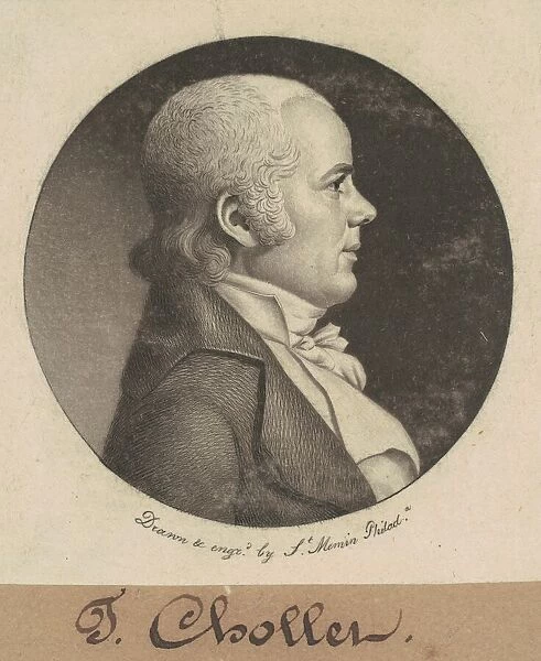 T. Chollet, 1800. Creator: Charles Balthazar Julien Fevret de Saint-Memin