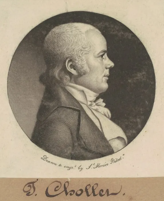 Framed Print : T. Chollet, 1800. Creator: Charles Balthazar Julien Fevret de Saint-Memin Framed Print : T. Chollet, 1800. Creator: Charles Balthazar Julien Fevret de Saint-Memin