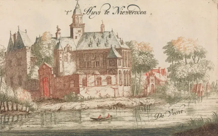 Framed Print : t Huys te Nieweroden, De Vecht in: Tooneel Der Voornaamste Nederlands Huizen, En Lust Framed Print : t Huys te Nieweroden, De Vecht in: Tooneel Der Voornaamste Nederlands Huizen, En Lust