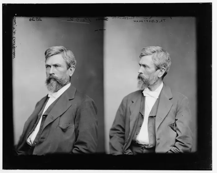 Framed Print : T. L. Crittenden, 1865-1880. Creator: Unknown Framed Print : T. L. Crittenden, 1865-1880. Creator: Unknown