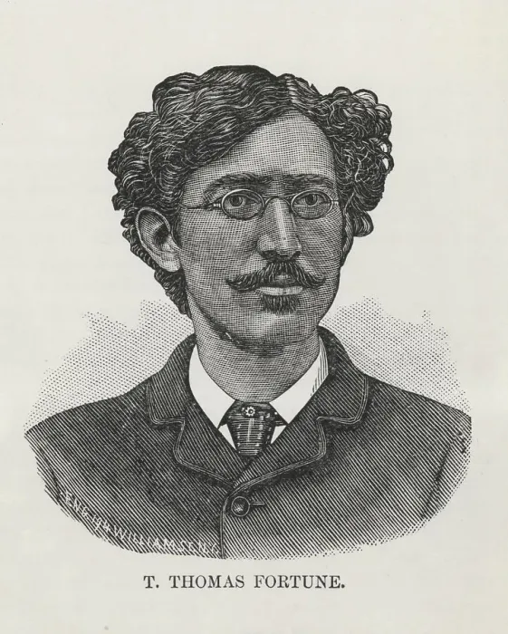 Framed Print : T. T. Fortune, 1887. Creator: Unknown Framed Print : T. T. Fortune, 1887. Creator: Unknown