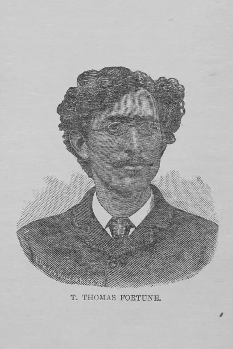 Framed Print : T. Thomas Fortune, 1891. Creator: Unknown Framed Print : T. Thomas Fortune, 1891. Creator: Unknown