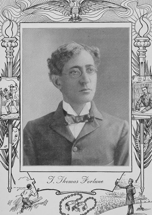 Framed Print : T. Thomas Fortune [recto], 1902. Creator: Unknown