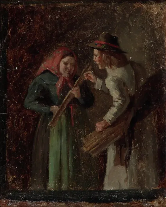 Framed Print : The Taala peddler, sketch, 1869. Creator: Karl Emanuel Jansson Framed Print : The Taala peddler, sketch, 1869. Creator: Karl Emanuel Jansson